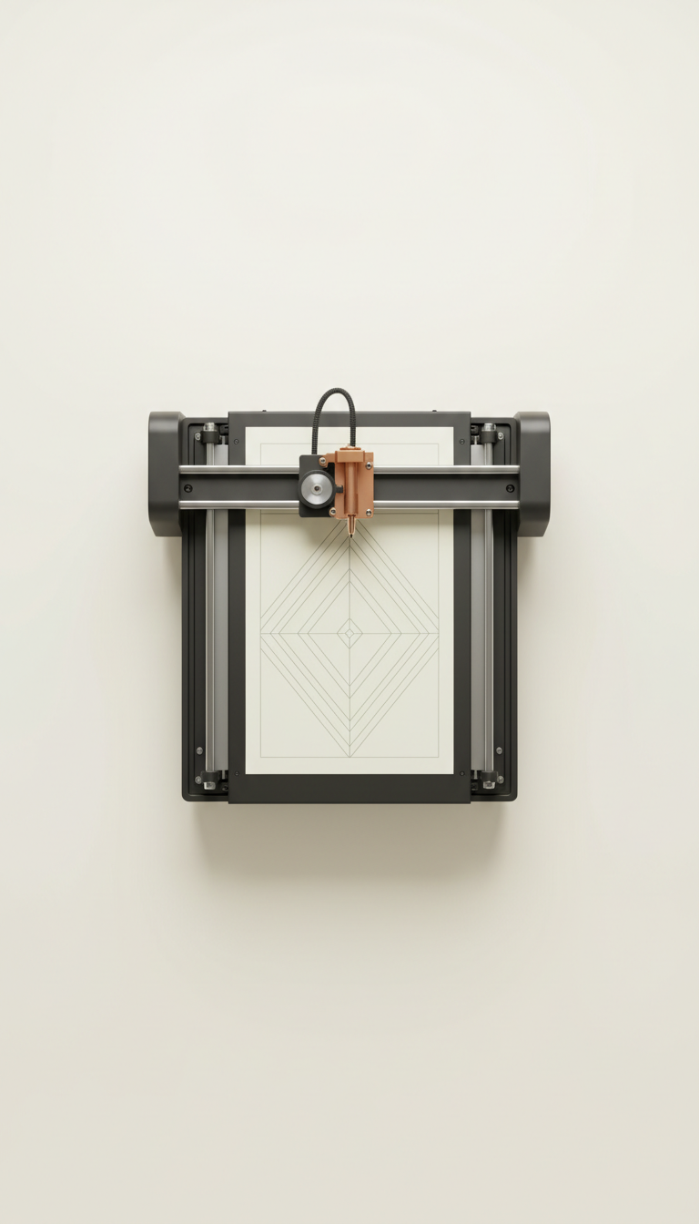 Industrial Pen-Plotter with Precision Arm