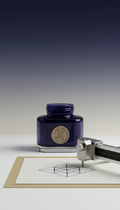 Midnight Indigo Leather Pen Sleeve