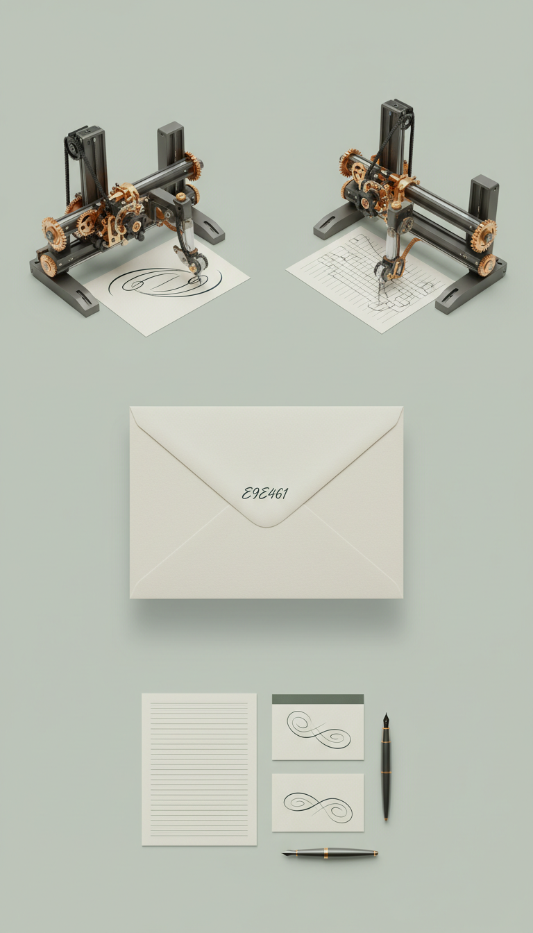 Handwritten Address Professional Envelope